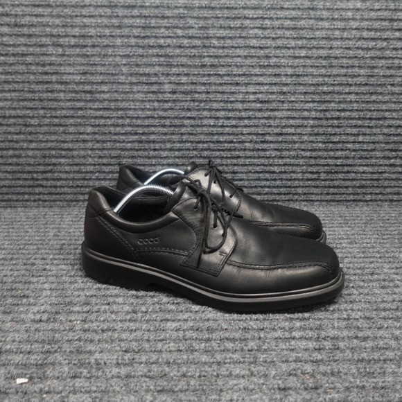 Ecco Shoes Mens 13 Black Leather Dress Loafers Office Work Career main image 5